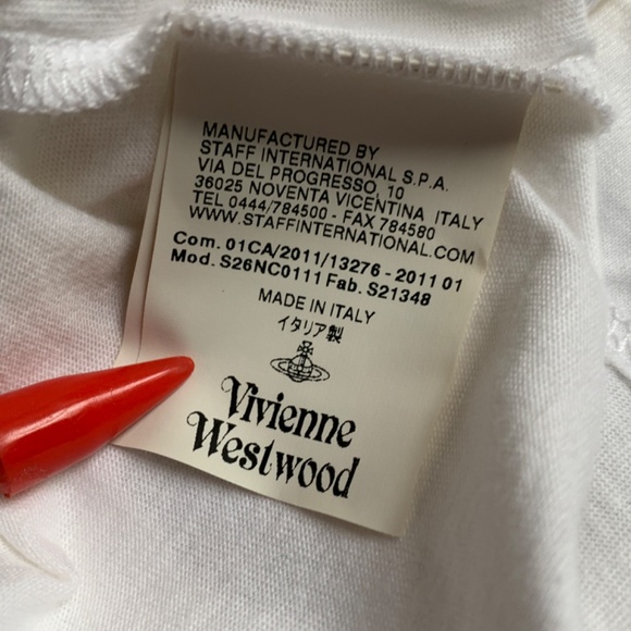 Vivienne Westwood 2011 Brand New Red Label Tank top w/ Extra Fabric - Picture 5 of 10